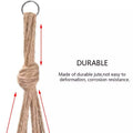 2-Pack: Indoor Outdoor Hanging Pot Rope Net Macrame Plant Hanger by DailySale
