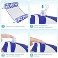 2-Pack: Inflatable Water Hammock Aqua Loungers for Swimming Pool or Beach by DailySale