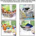 2-Pack: Jumbo Size Toy Stuffed Animal Storage Hammock with Elastic Bands by DailySale