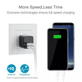 2-Pack: LAX Dual USB 2.4A Wall Charger - Ultra Compact by DailySale