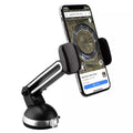 2-Pack: LAX Extendable Car Mount Holder for Cellphone with Adjustable Clamp by DailySale