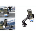 2-Pack: LAX Extendable Car Mount Holder for Cellphone with Adjustable Clamp by DailySale