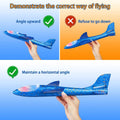 2-Pack: LED 17.5" Light Throwing Foam Airplane by DailySale
