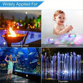 2-Pack: LED Color Changing Floating Pool Lights with 8 Modes Lighting by DailySale