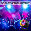 2-Pack: LED Disco Light Sound Activated Party Lights with Remote Control Dj Lighting by DailySale