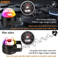 2-Pack: LED Disco Light Sound Activated Party Lights with Remote Control Dj Lighting by DailySale