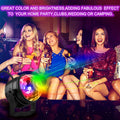 2-Pack: LED Disco Light Sound Activated Party Lights with Remote Control Dj Lighting by DailySale
