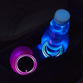 2-Pack: LED Light-Up Car Cup Coasters by DailySale