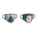 2-Pack: Light Up LED Holiday Face Masks by DailySale