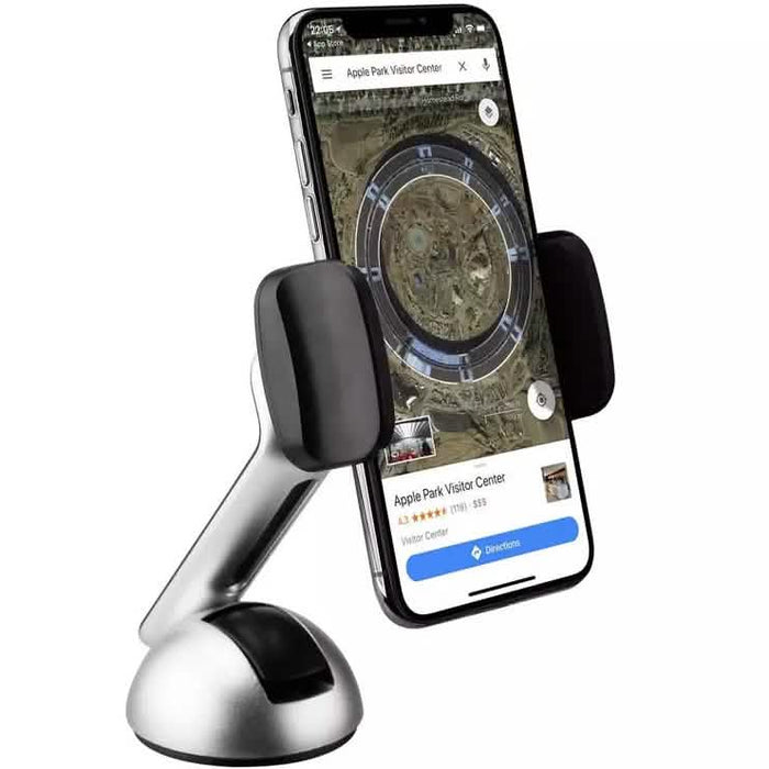 2-Pack: Long Clamp Car Mount Phone Holder for Dashboard and Windshield by DailySale