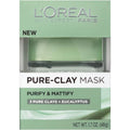 2-Pack: L'Oréal Paris Skincare Pure-Clay Face Mask with Eucalyptus for Oily and Shiny Skin to Purify and Matify by DailySale