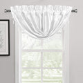 2-Pack: Luxury Waterfall Austrian Beads Trimmed Window Valances by DailySale