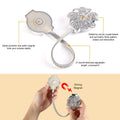 2-Pack: Magnetic Curtain Tiebacks by DailySale