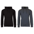 2-Pack: Men’s and Women’s Fleece Pullover Hoodie by DailySale
