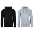 2-Pack: Men’s and Women’s Fleece Pullover Hoodie by DailySale