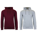 2-Pack: Men’s and Women’s Fleece Pullover Hoodie by DailySale