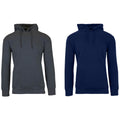2-Pack: Men’s and Women’s Fleece Pullover Hoodie by DailySale