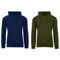 2-Pack: Men’s and Women’s Fleece Pullover Hoodie by DailySale