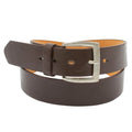 2-Pack: Men's Black & Brown Solid Belts by DailySale