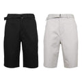 2-Pack: Men's Cotton Chino Shorts with Belt by DailySale