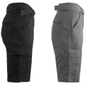 2-Pack: Men's Cotton Classic Cargo Shorts With Belt by DailySale