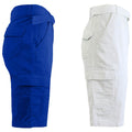 2-Pack: Men's Cotton Classic Cargo Shorts With Belt by DailySale