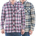 2-Pack: Men's Flannel 2-Pocket Button Down Shirts - Assorted Sizes by DailySale