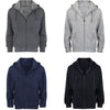 2-Pack: Men's Fleece Cotton Blend Full-Zip Hoodie