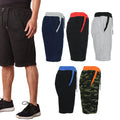 2-Pack Men's French Terry Regular Pockets Jogger Sweat Lounge Shorts by DailySale