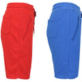 2-Pack: Men's French Terry Zipper Pockets Jogger Sweat Lounge Shorts by DailySale