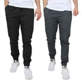 2-Pack: Mens Lightweight Cotton Stretch Jogger Pants by DailySale