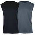 2-Pack: Men's Moisture Wicking Wrinkle Free Tagless Peformance Tops by DailySale