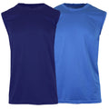 2-Pack: Men's Moisture Wicking Wrinkle Free Tagless Peformance Tops by DailySale