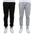 2-Pack: Men's Slim-Fit Fleece Jogger Sweatpants by DailySale