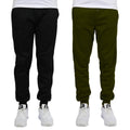2-Pack: Men's Slim-Fit Fleece Jogger Sweatpants by DailySale