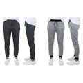 2-Pack: Men's Slim-Fit French Terry Jogger Lounge Pants by DailySale