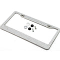 2-Pack: Metal License Plate Frame With Glitter Bling Rhinestone Diamonds by DailySale