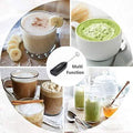 2-Pack: Milk Frother Handheld Battery Operated by DailySale