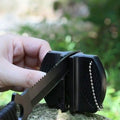 2-Pack: Mini Ceramic Rod Tungsten Steel Knife Sharpener Tool by DailySale