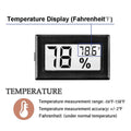 2-Pack: Mini Digital Hygrometer Gauge Indoor Thermometer by DailySale