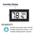 2-Pack: Mini Digital Hygrometer Gauge Indoor Thermometer by DailySale