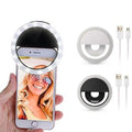 2-Pack: Mobile Ring Light Portable Selfie LED Light Ring Camera Flash by DailySale