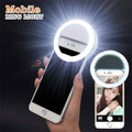 2-Pack: Mobile Ring Light Portable Selfie LED Light Ring Camera Flash by DailySale