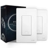 2-Pack: MOES 3 Way Smart Light Switch 2nd Generation  (Refurbished)