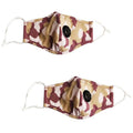 2-Pack: Multilayer Non-Medical Reusable Face Mask with Filter by DailySale
