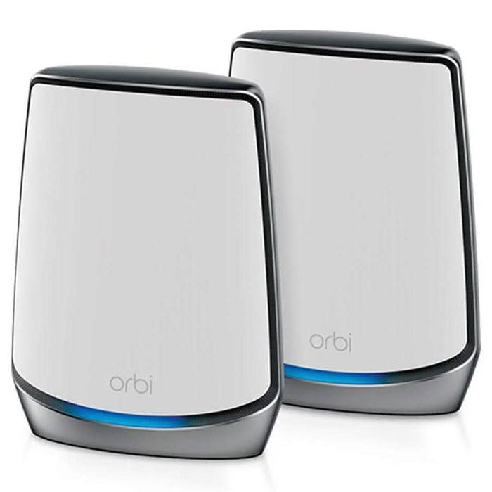 2-Pack: Netgear Orbi Whole Home Tri-band Mesh WiFi 6 System RBK852 Router (Refurbished) by DailySale