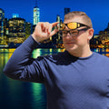 2-Pack: Night Sight Polarized HD Night Vision Glasses by DailySale