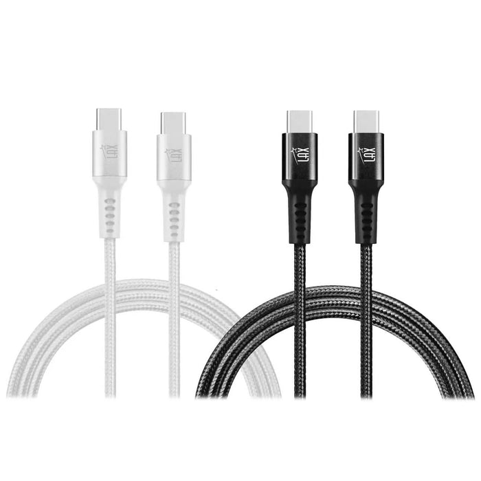 2-Pack: Nylon USB C to USB C Cable 6 Ft. 60W by DailySale