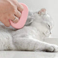 2-Pack: Pet Hair Removal And Massaging Shell Comb Brush For Grooming And Shedding by DailySale
