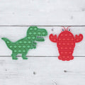 2-Pack: Push Pop Fidget Anti-Stress Pads by DailySale